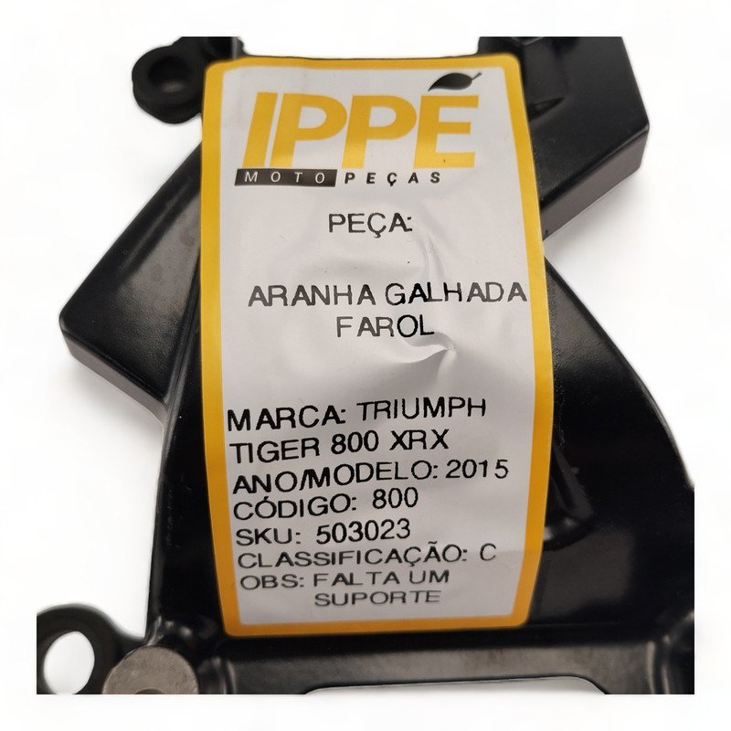 Aranha Galhada Farol Triumph Tiger 800xcx