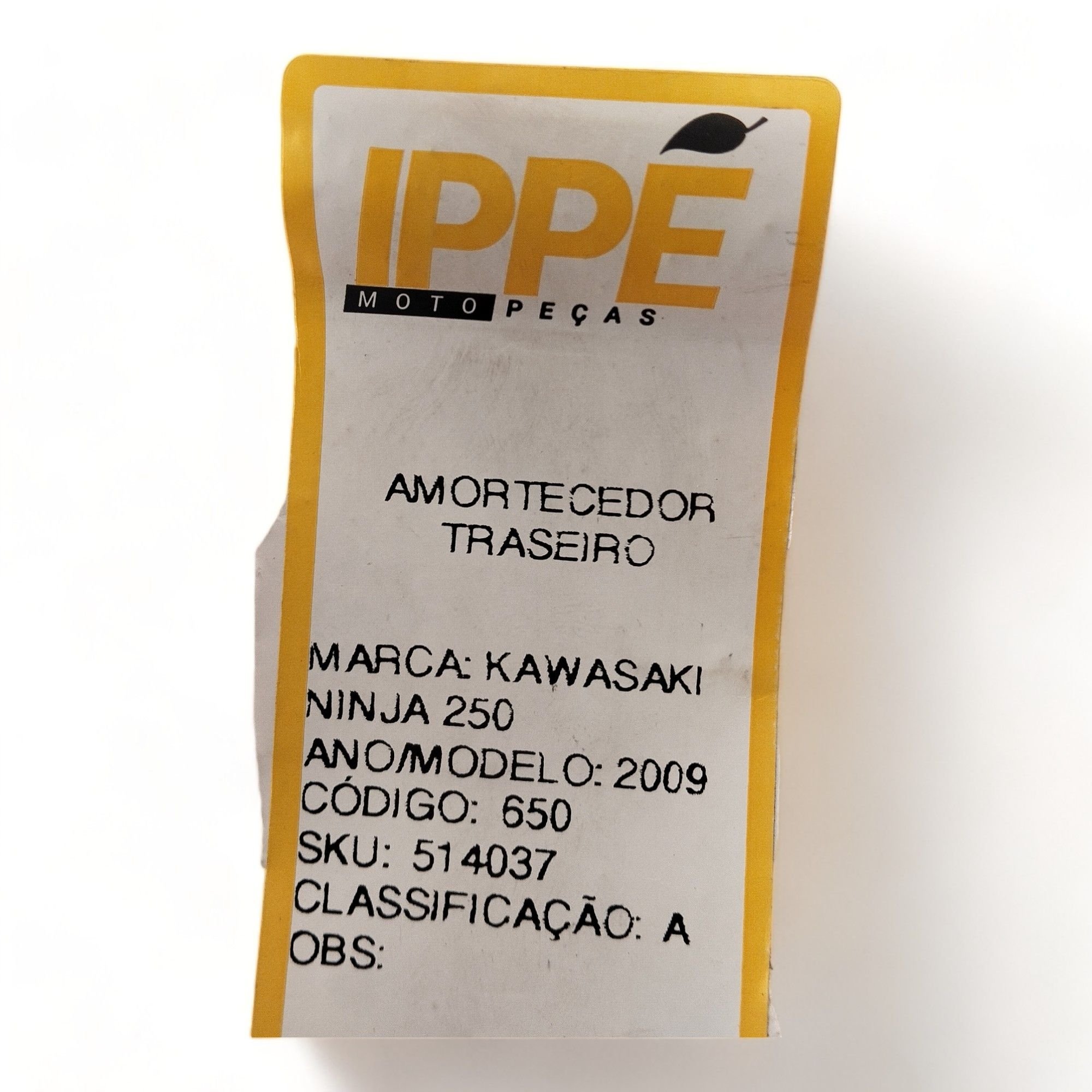 Amortecedor Traseiro KAWASAKI NINJA 250 2009