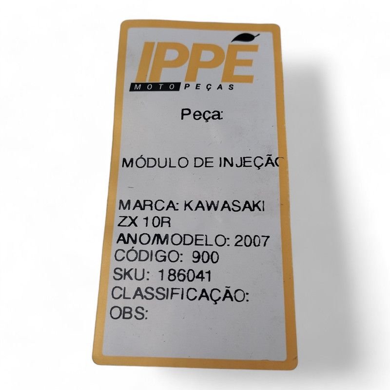 Módulo DE Injeção Kawasaki ZX 10R 2007