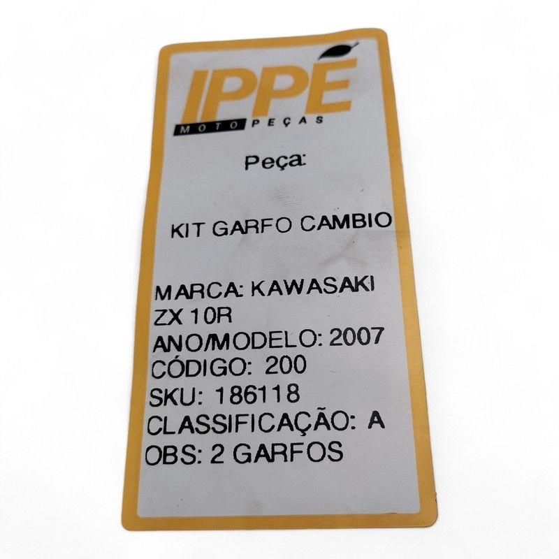 Kit Garfo Cambio Kawasaki ZX 10R 2007