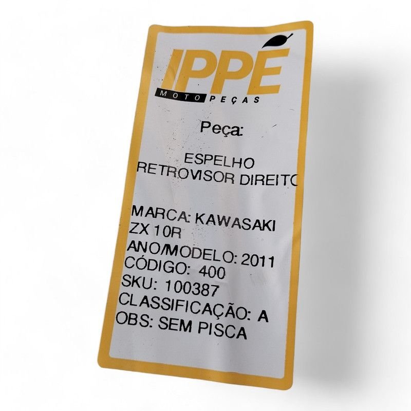 Espelho Retrovisor Direito Kawasaki ZX 10R 2011