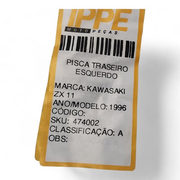 Pisca Traseiro Esquerdo Kawasaki ZX 11 1996