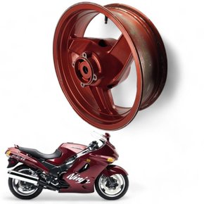 Carenagem Lateral Esquerda Kawasaki Zx 11 1996 Com Avaria