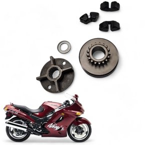 Conjunto Flange Alternador Kawasaki ZX 11 1996