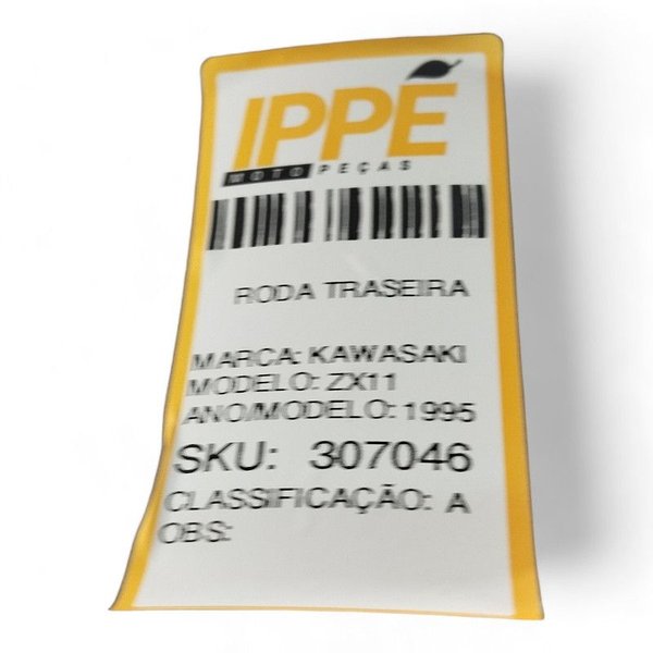 Roda Traseira Kawasaki Zx11 1992
