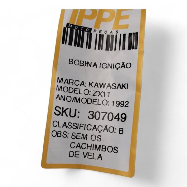 Bobina Ignição Kawasaki Zx11 1992 com avaria