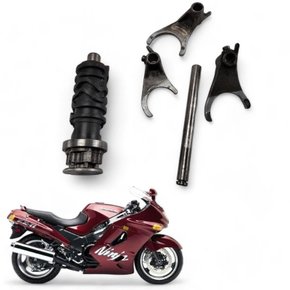 e Kit Trambulador E Garfos Kawasaki Zx11 1992