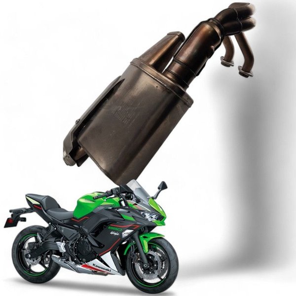 Escapamento Kawasaki Ninja 650 2022