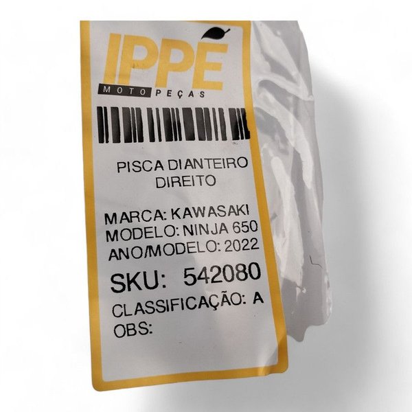 Pisca Dianteiro Direito Kawasaki Ninja 650 2022