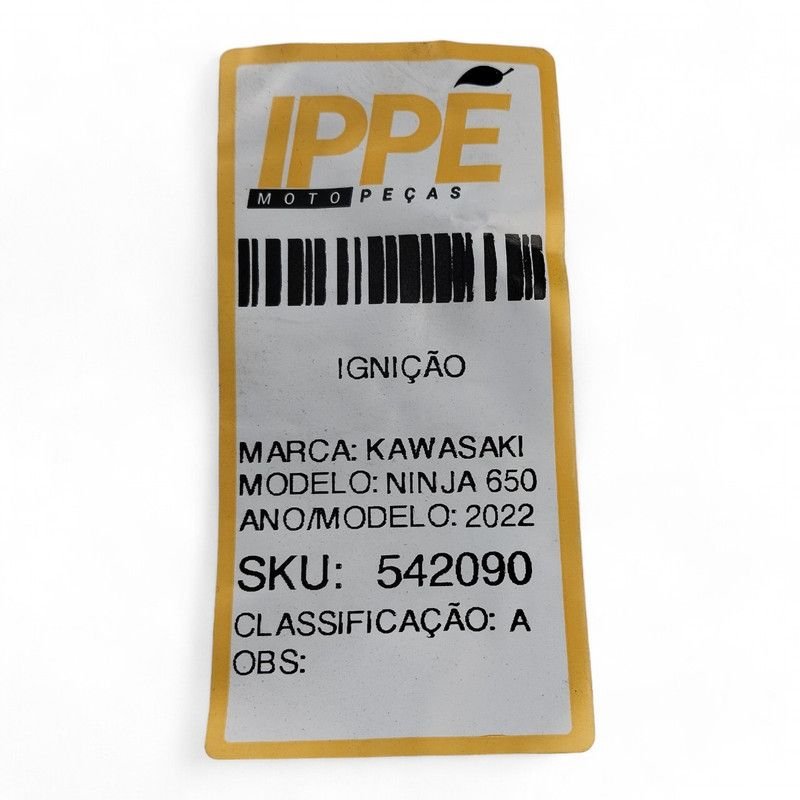 専用ページ❸ Ignição Kawasaki Ninja 650 2022