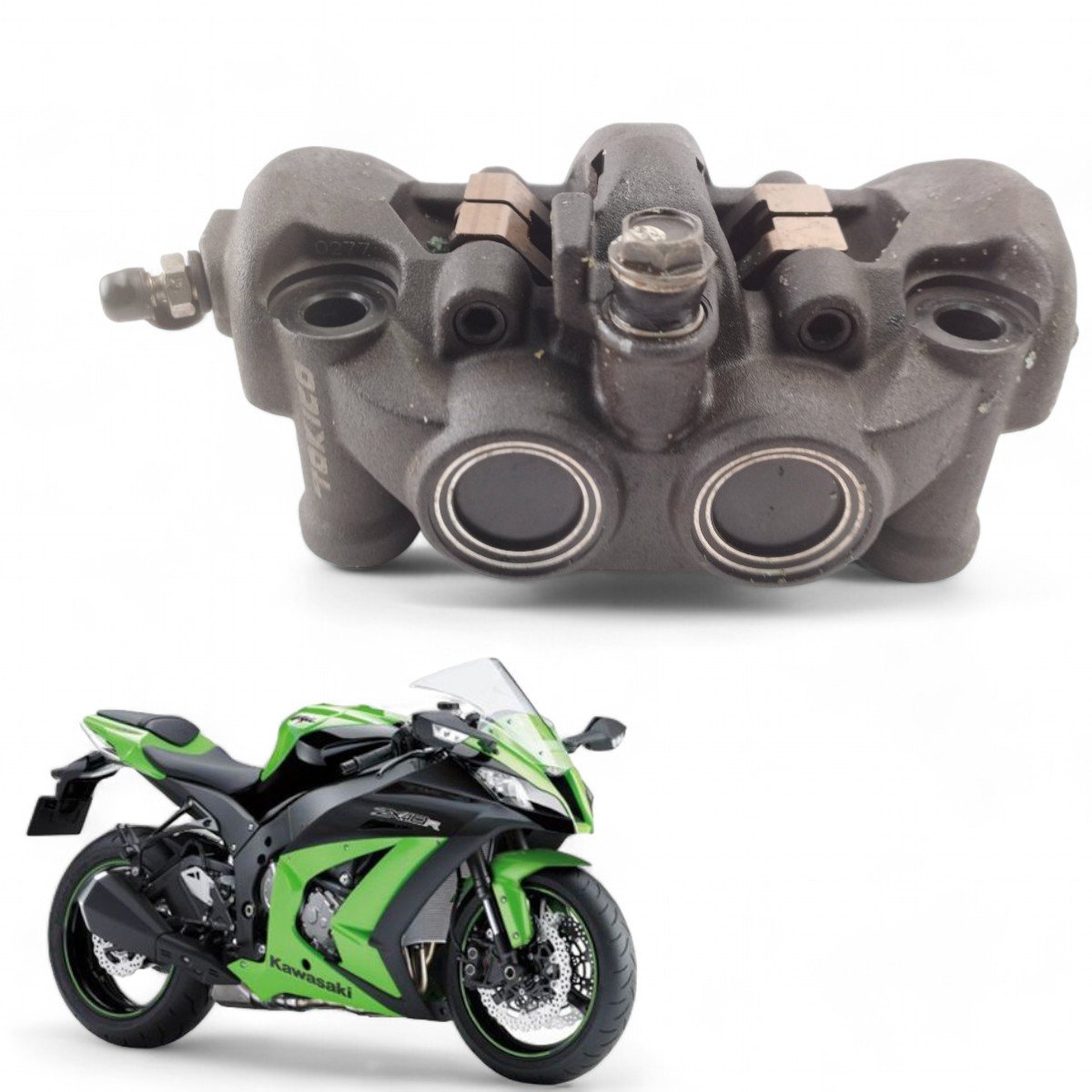 TETU☆ Acabamento Duto Ar Kawasaki Zx10 R 2011