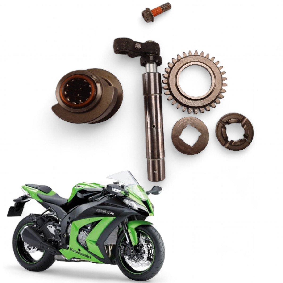 Coletor Admissão Kawasaki Zx10 R 2014