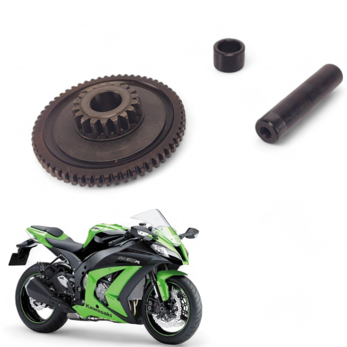 Engrenagem Dupla Partida Kawasaki Zx10 R 2014