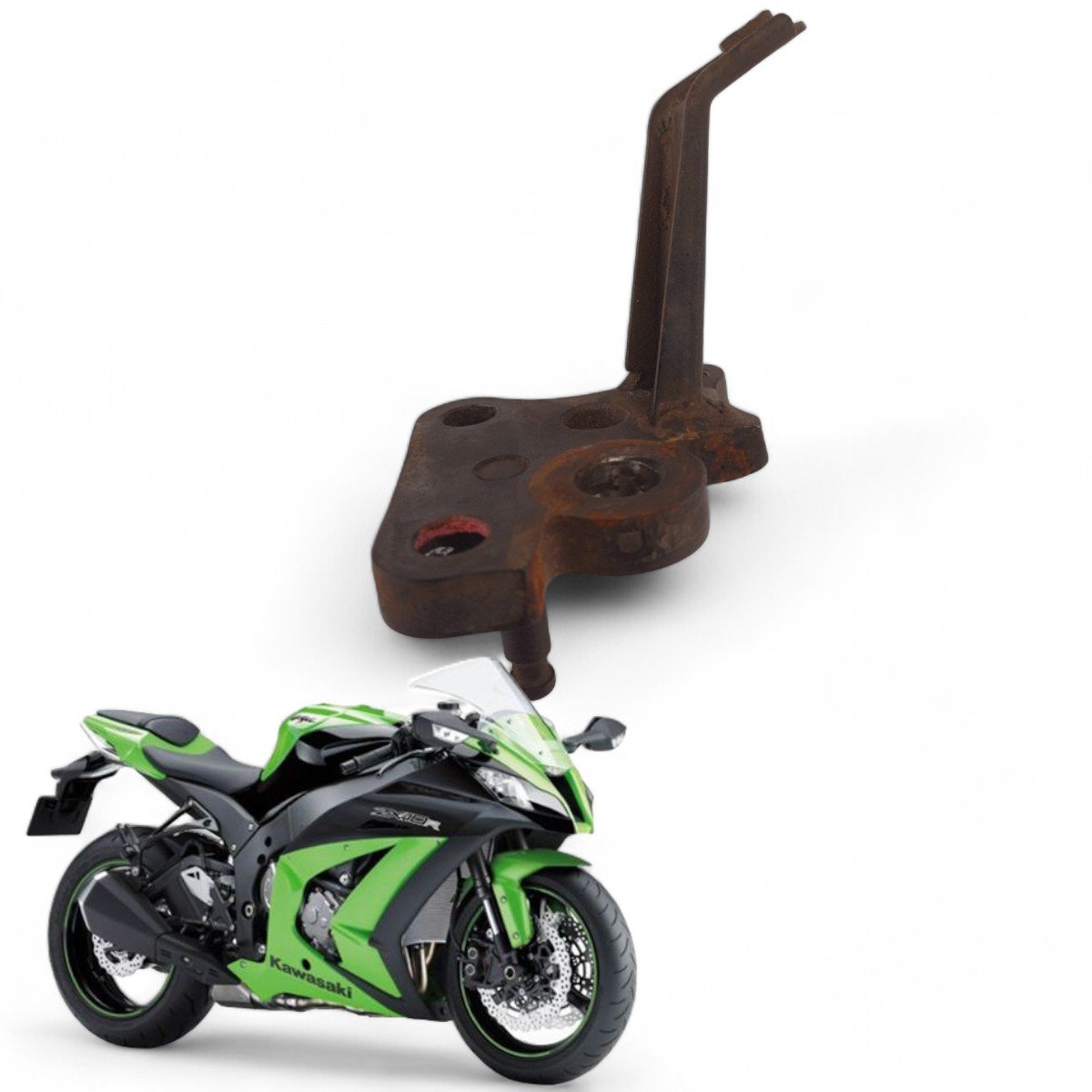 Suporte Cavalete Lateral Kawasaki Zx10 R 2014