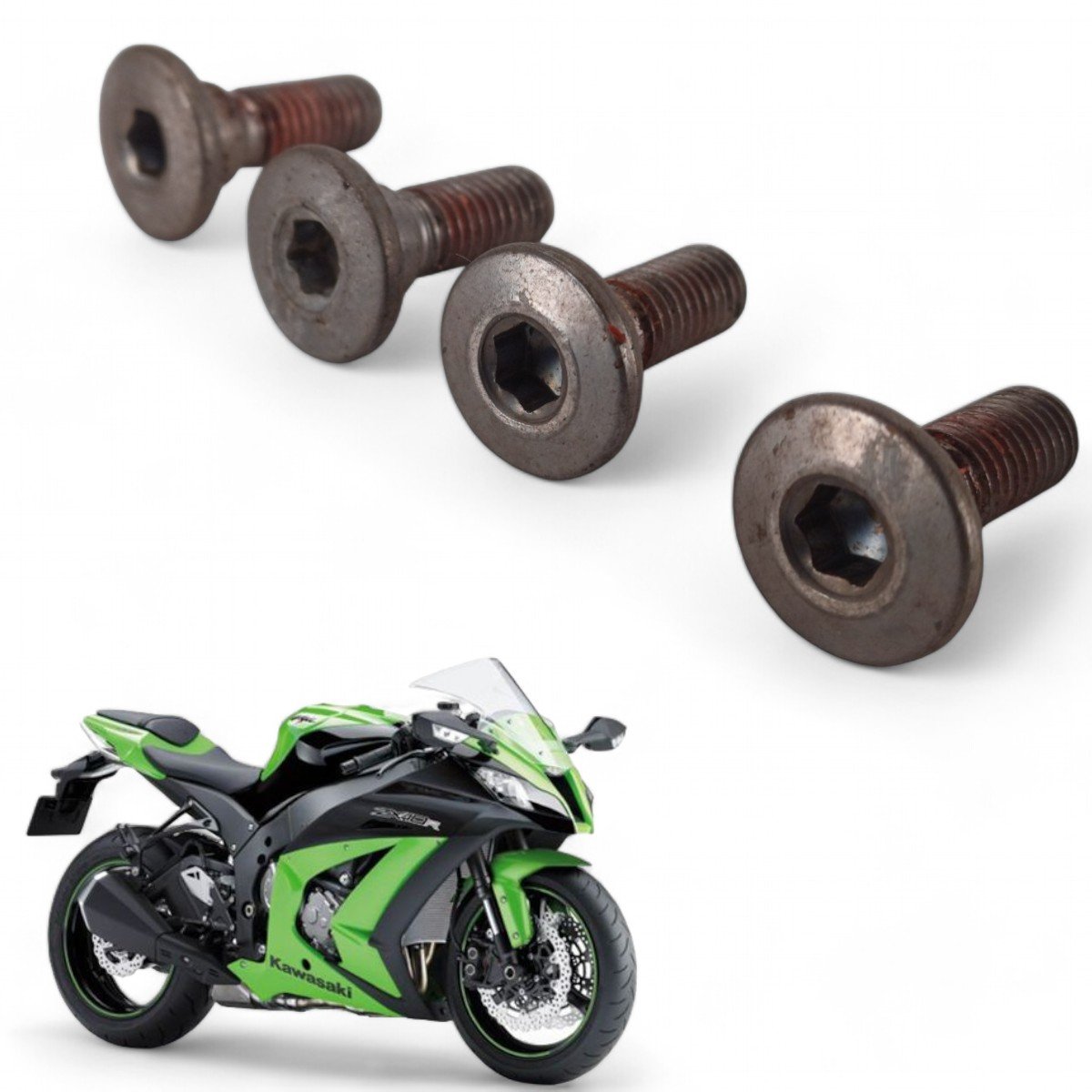 Kit Parafuso Disco Freio Traseiro Kawasaki Zx10 R 2014