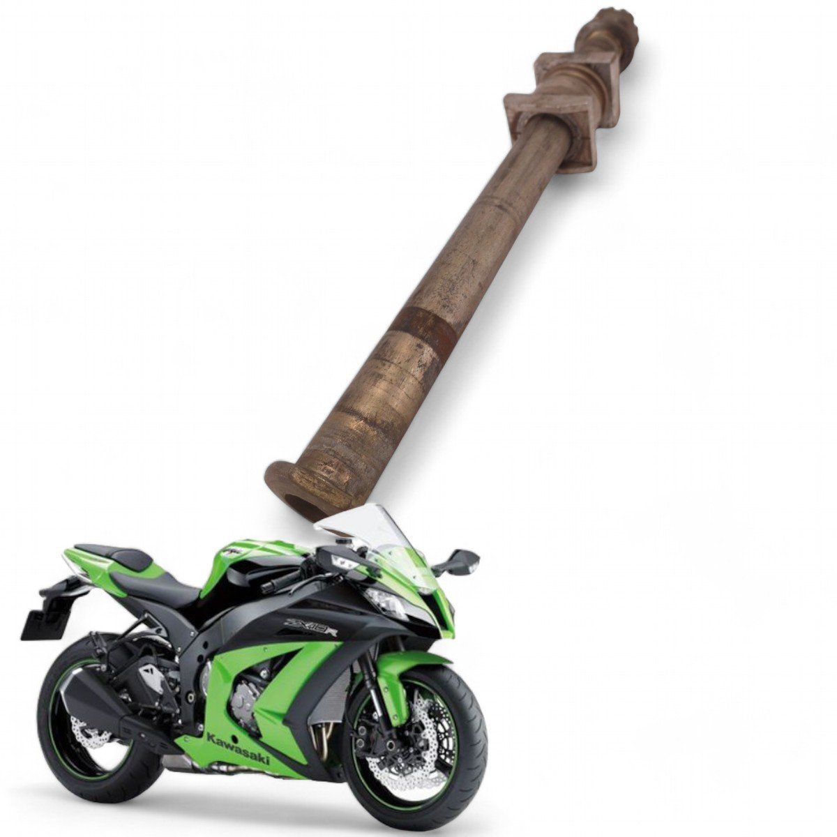 Eixo Roda Traseira Kawasaki Zx10 R 2014