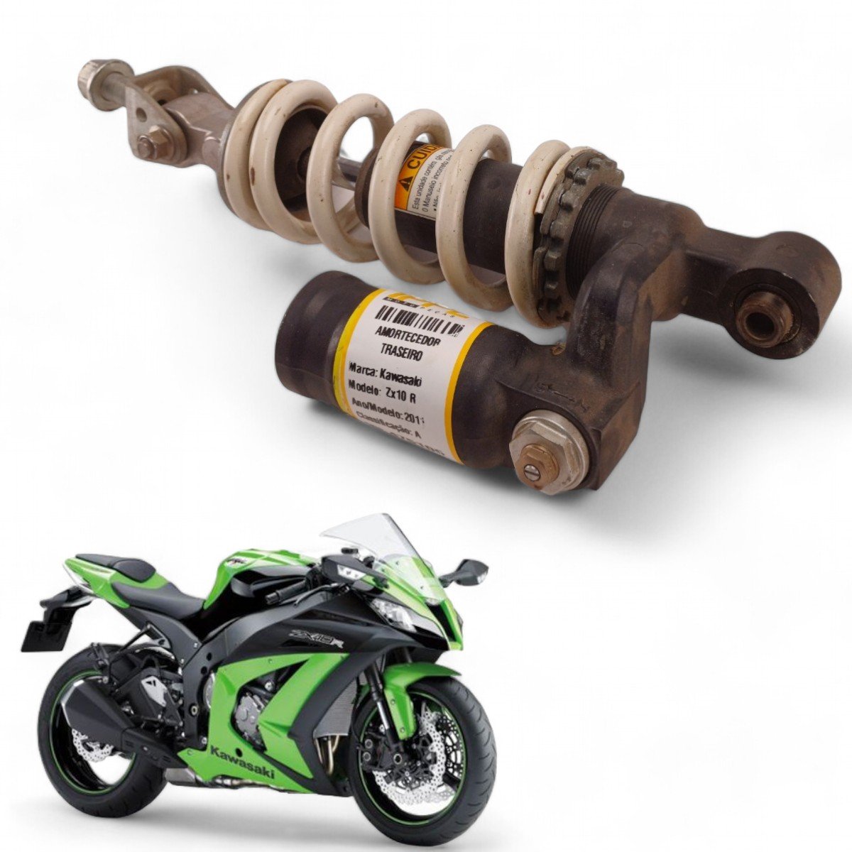アポロ Amortecedor Traseiro Kawasaki Zx10 R 2011