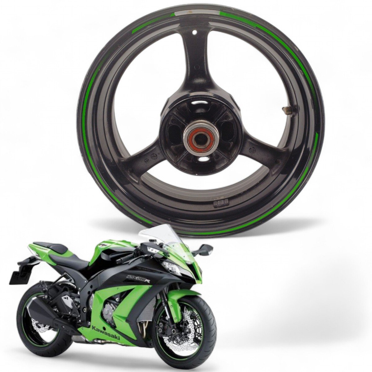 Roda Traseira Kawasaki Zx10 R 2014
