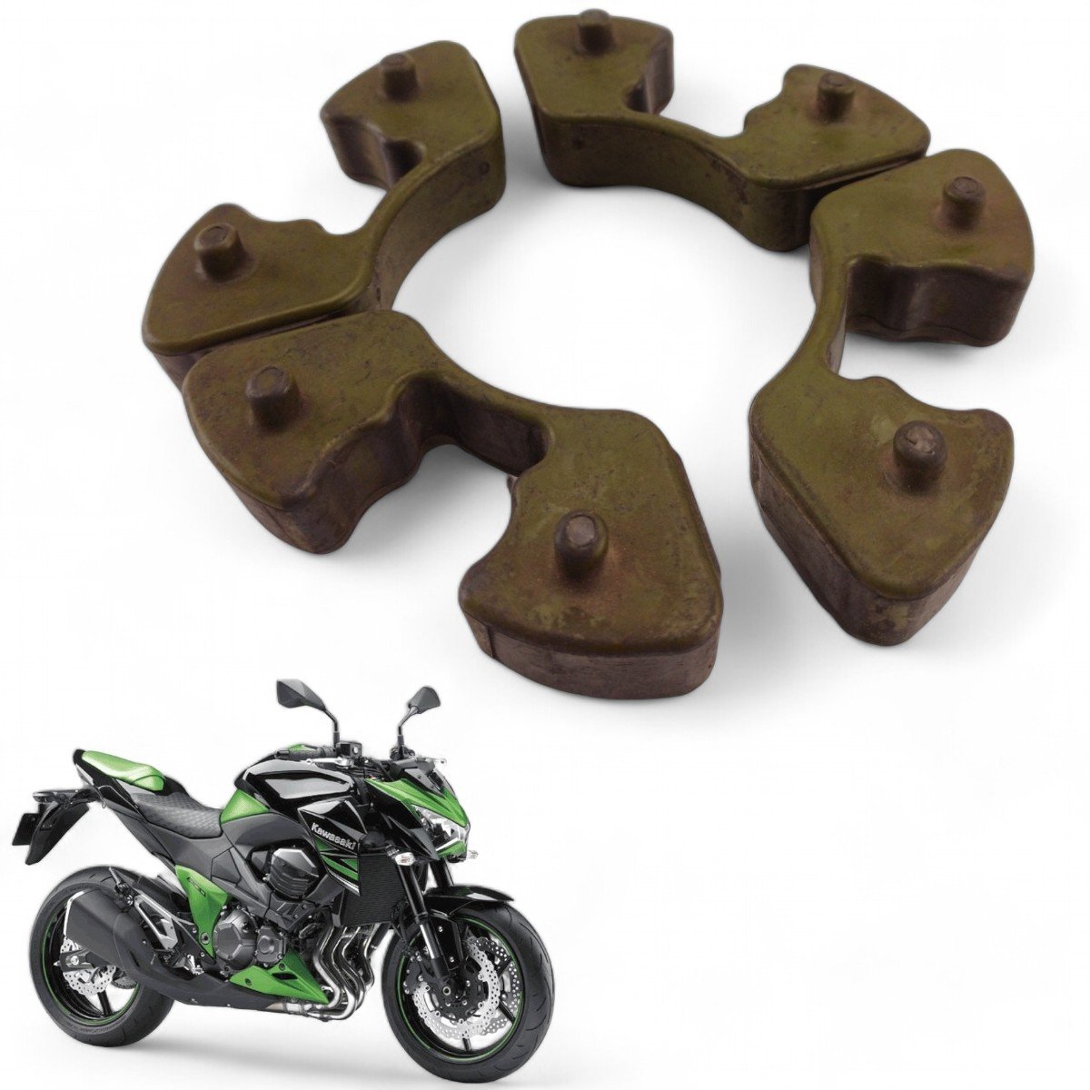 Coxim Coroa Kawasaki Z800 2013
