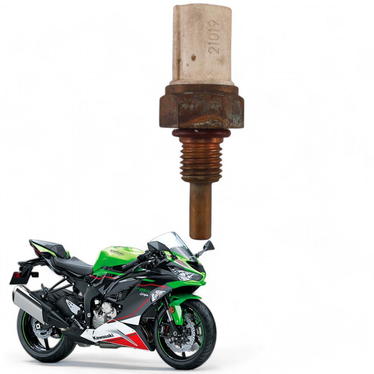 Sensor Temperatura Água Kawasaki Zx 6r 2023