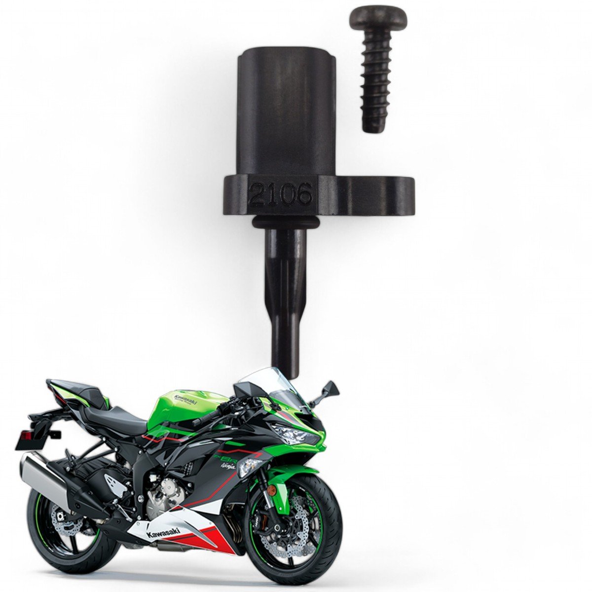 Chave Punho Partida Kawasaki Zx 600 1998 1999