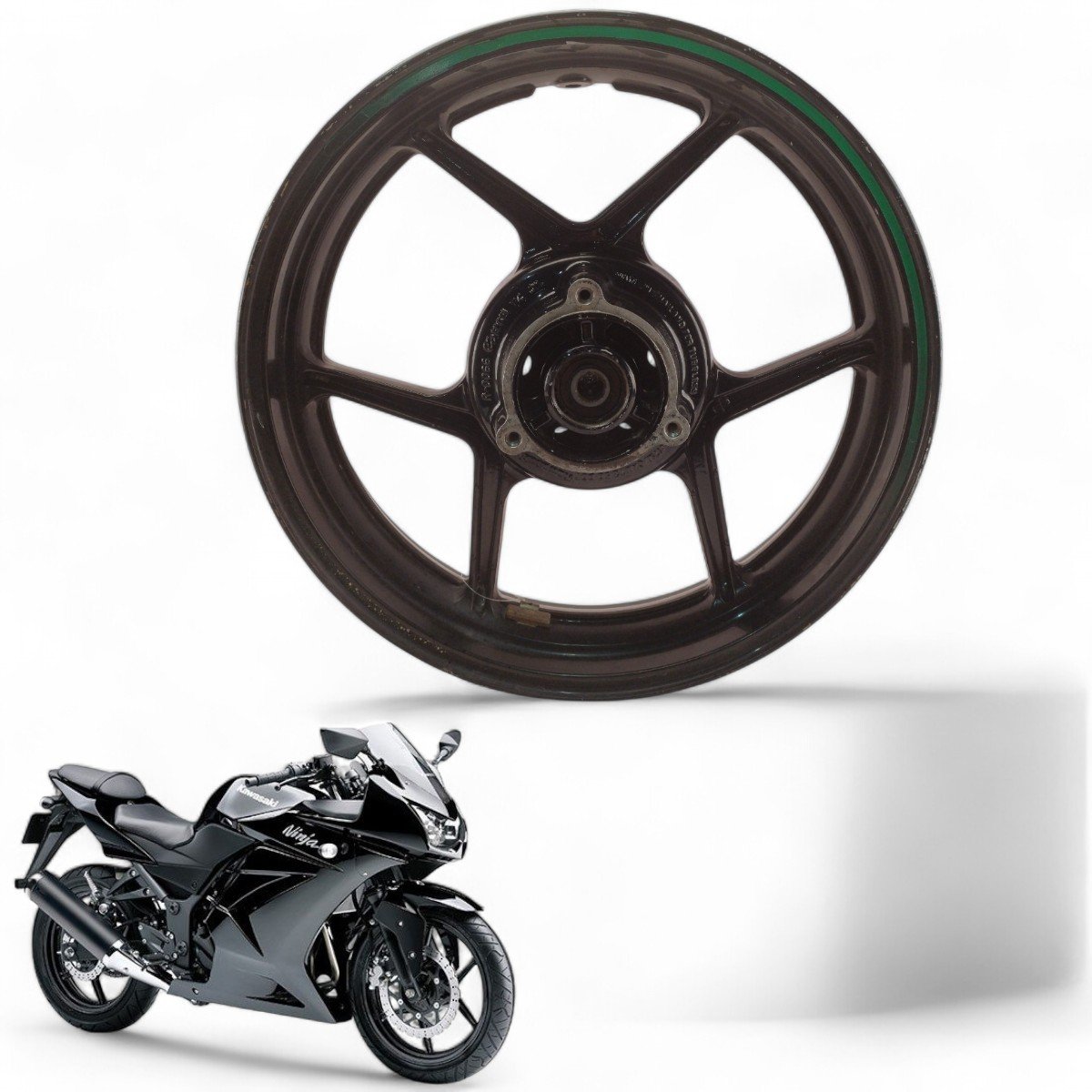 たろじろ roda-traseira-kawasaki-ninja-