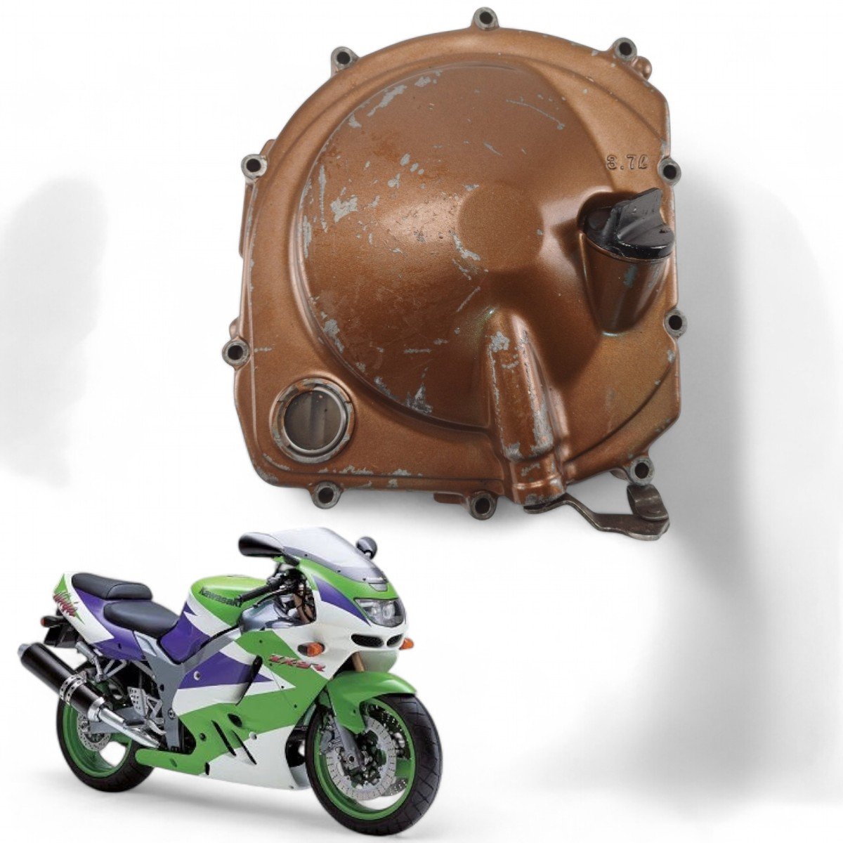 専用ページ(#600) Tampa Direita Embreagem Kawasaki Zx 600 1995