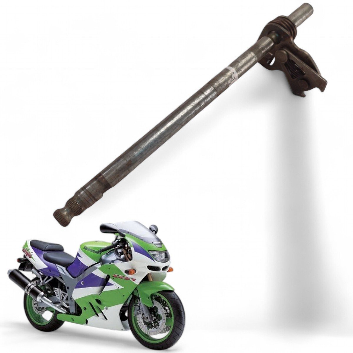 写真 Eixo Seletor Câmbio Kawasaki Zx 600 1995