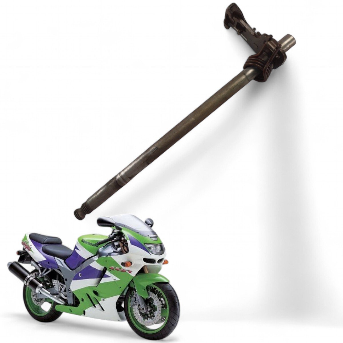 Eixo Seletor Câmbio Kawasaki Zx 6r 1996