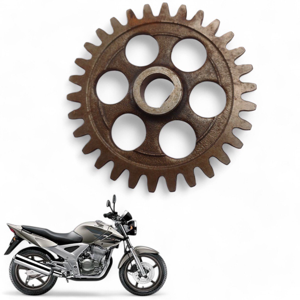 Engrenagem Bomba Óleo Honda Cbx 250 Twister 2004