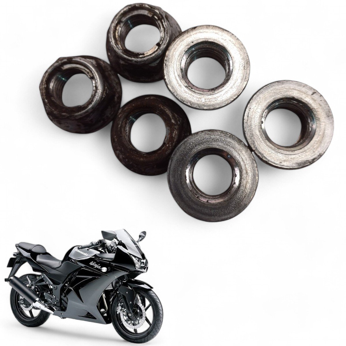 kit-porca-coroa-kawasaki-ninja