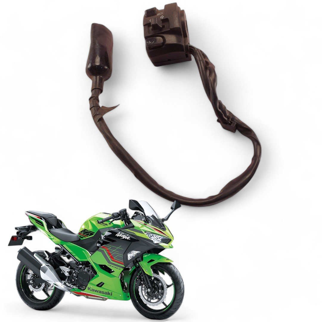 Chave Punho Luz Kawasaki Ninja 400 2019 Com Avaria