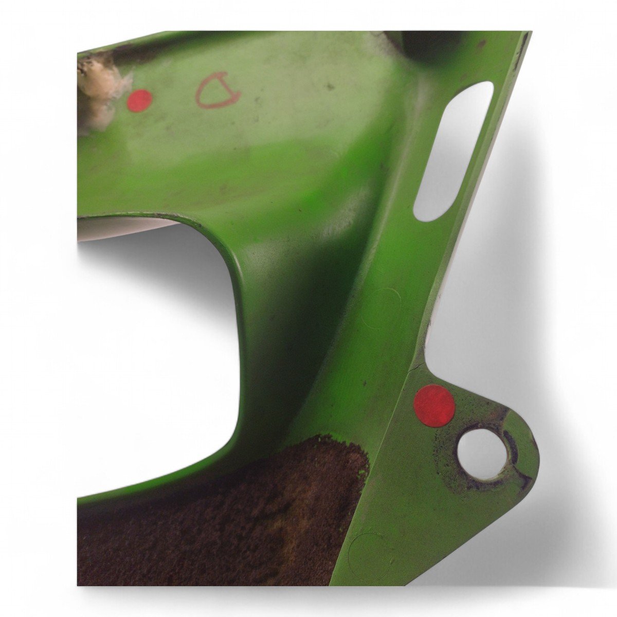 Carenagem Lateral Direita Kawasaki Zx 600 1995 Com Avaria