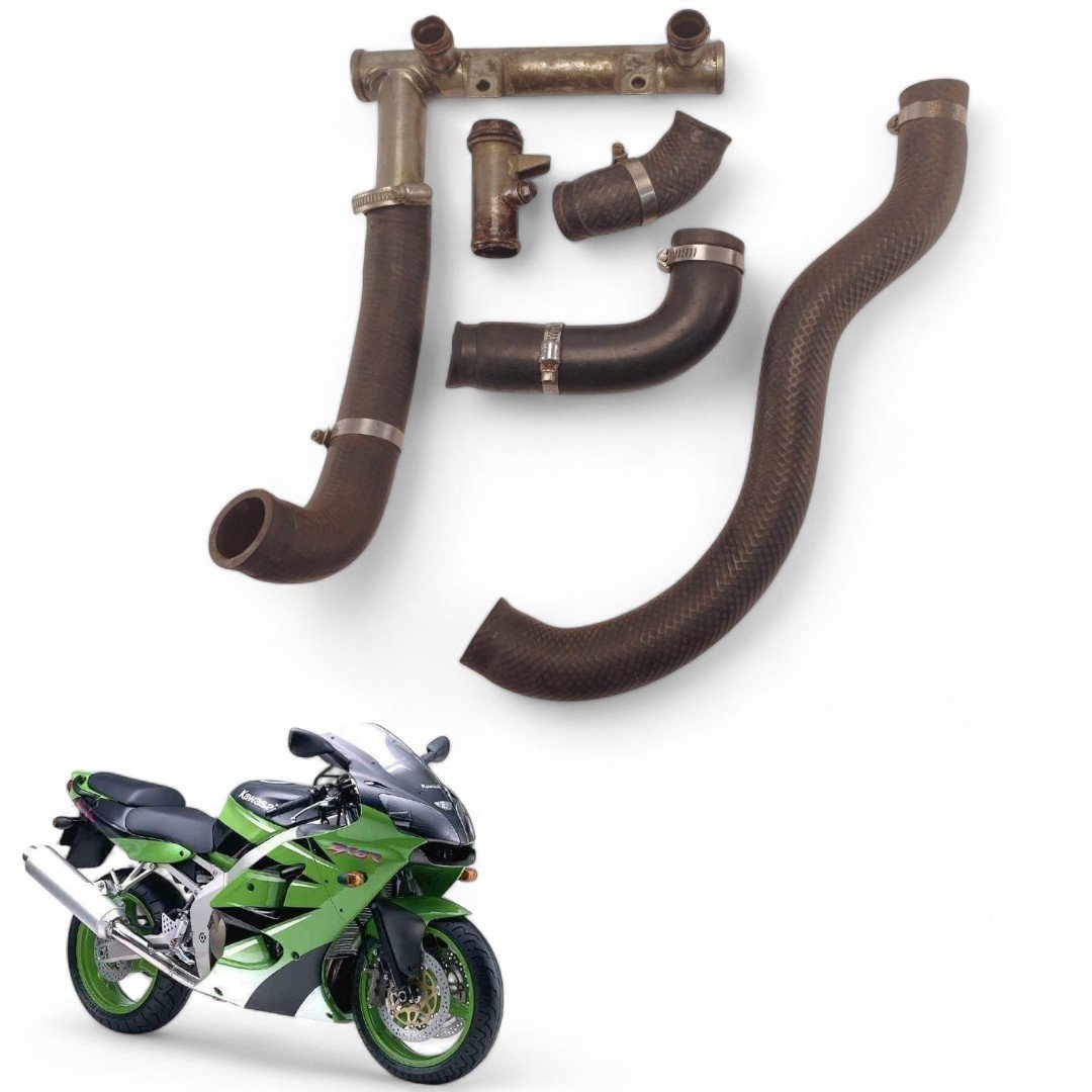 Kit Mangueiras Radiador Kawasaki Zx 6r 1996