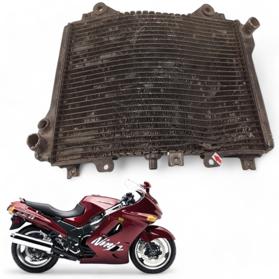 Radiador Kawasaki Zx 11 1995 Com Avaria