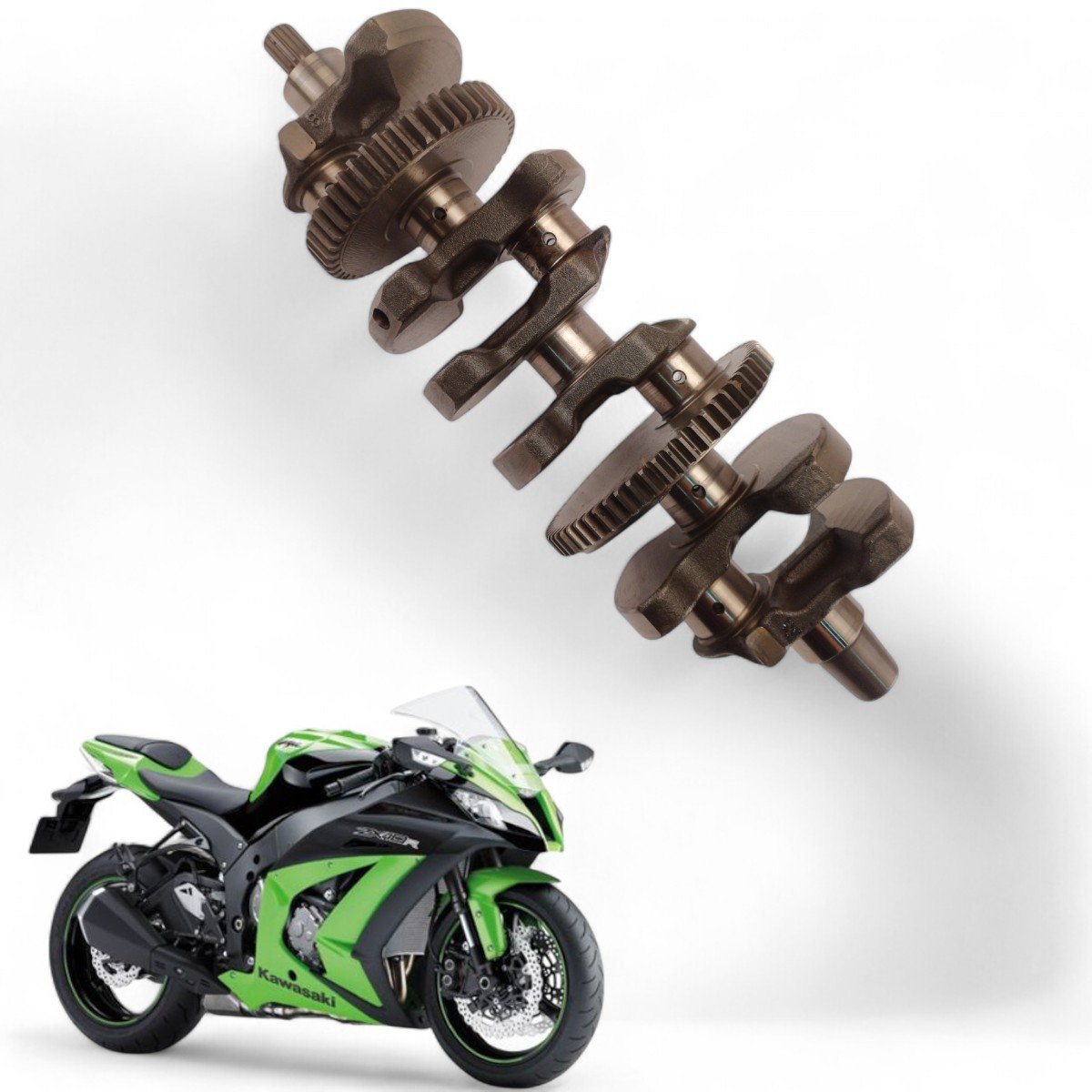 Virabrequim Kawasaki Zx10 R 2011 Com Avaria