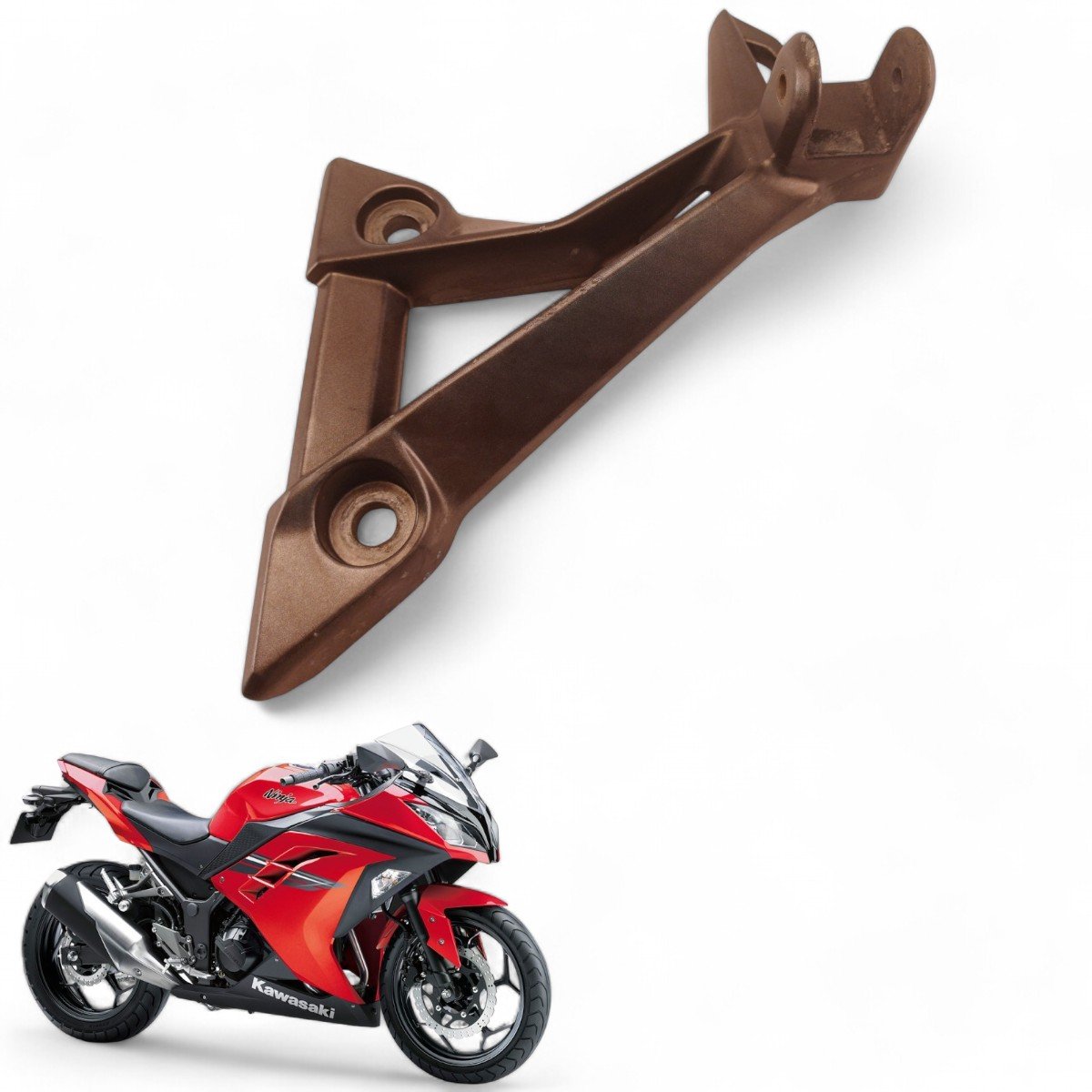 Bacalhau Traseiro Esquerdo Kawasaki Ninja 300 2013