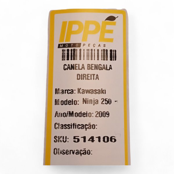 Canela Bengala Direita KAWASAKI NINJA 250 2009