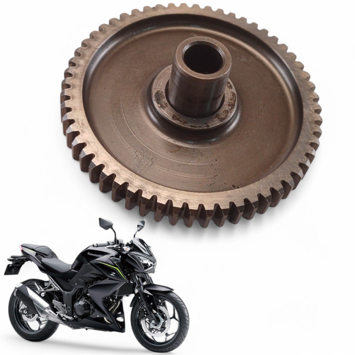 ひめ　 Engrenagem Intermediária Partida Kawasaki Z300 2019