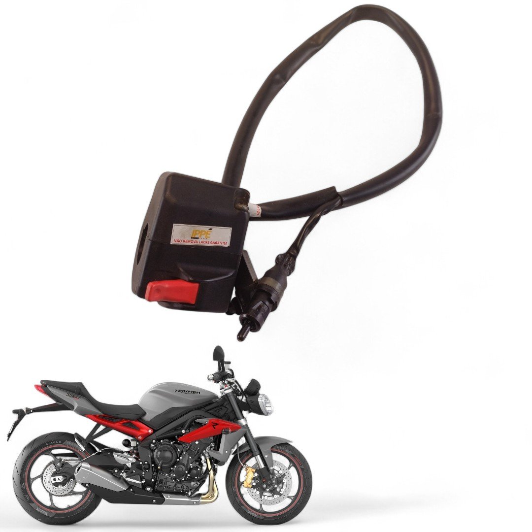 Chave Punho Luz Triumph Street Triple 675 13 2014 2015 2016