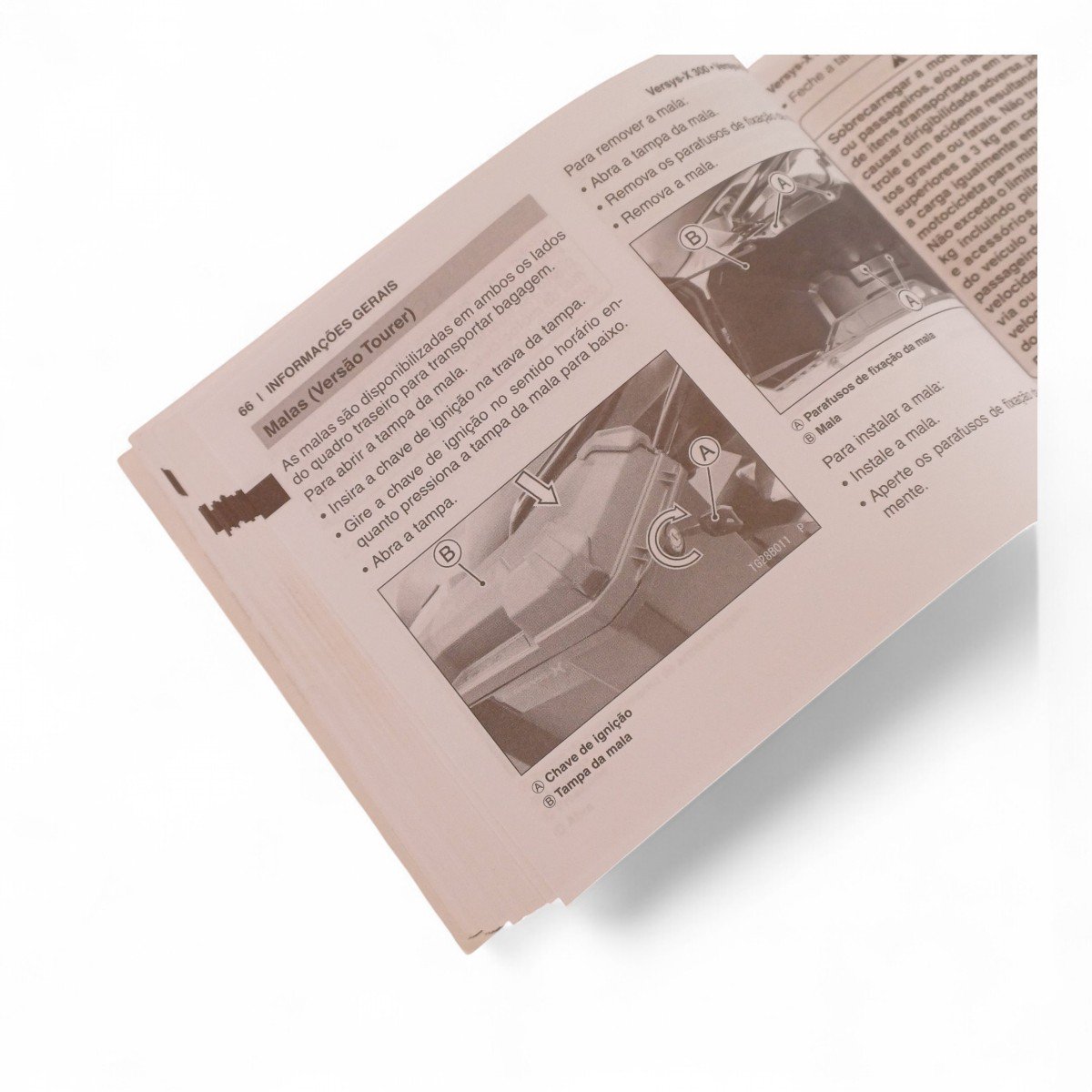 Manual Proprietário Kawasaki Versys 300 2018 A 2026