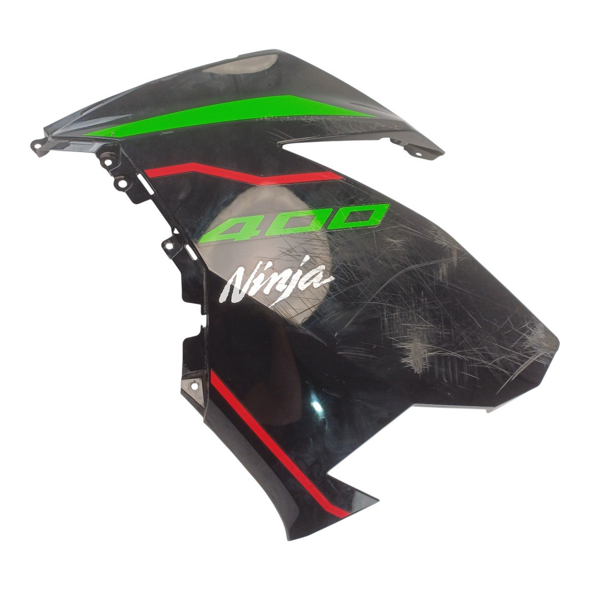 nonchan 0827 Carenagem Lateral Esquerda Kawasaki Ninja 400 2018 A 2024 Avaria