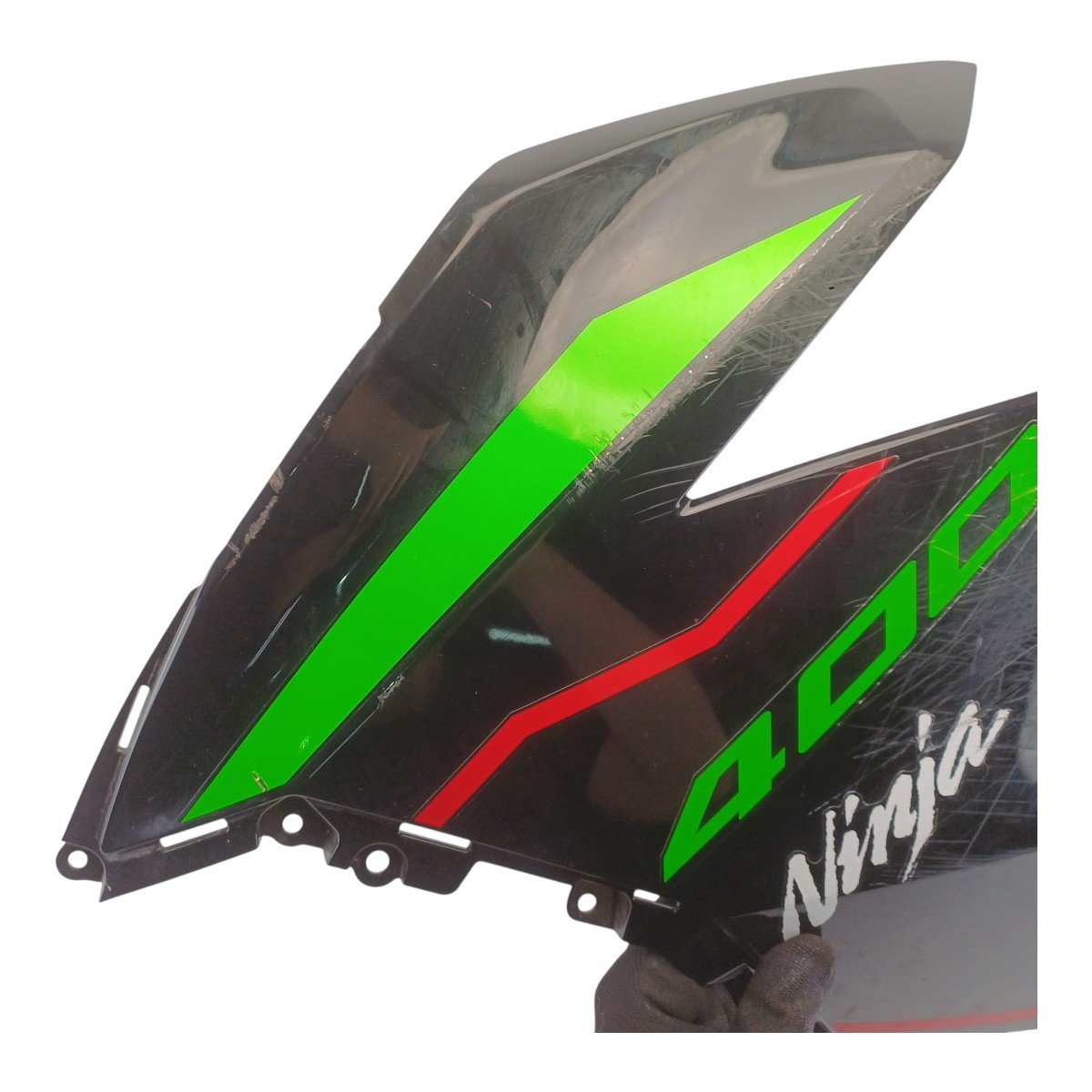 Carenagem Lateral Esquerda Kawasaki Ninja 400 2018 A 2024 Avaria