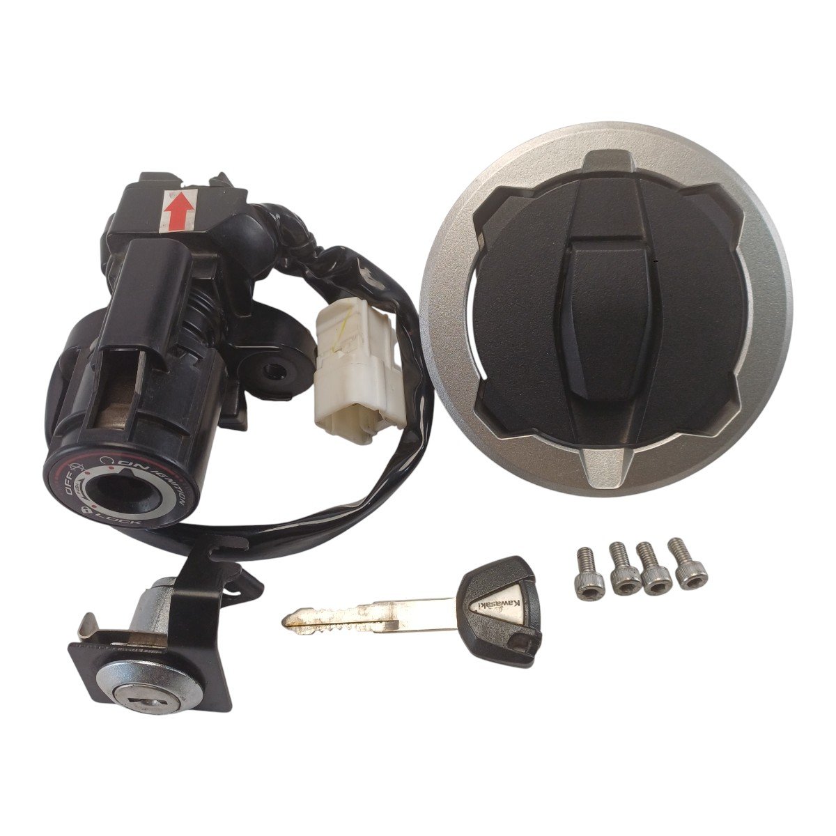 いち Avaria 2024 23 22 21 20 19 18 400 Ninja Kawasaki Ignição Chave Kit その他