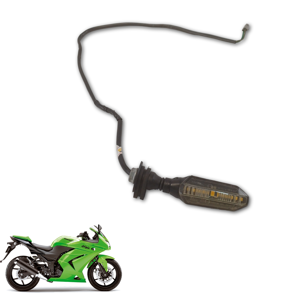 Pisca Dianteiro Direito Kawasaki Ninja 250 R 08 09 10 11 12