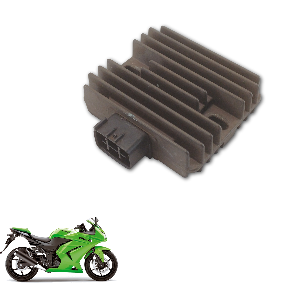 Retificador Kawasaki Ninja 250 R 2008 2009 2010 2011 2012 Retificador Kawasaki Ninja 250 R 2008 2009 2010 2011 2012